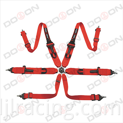 Racing Car Protector 3" 6 Points FIA8853-2016 Camlock safety seat belt full body harness